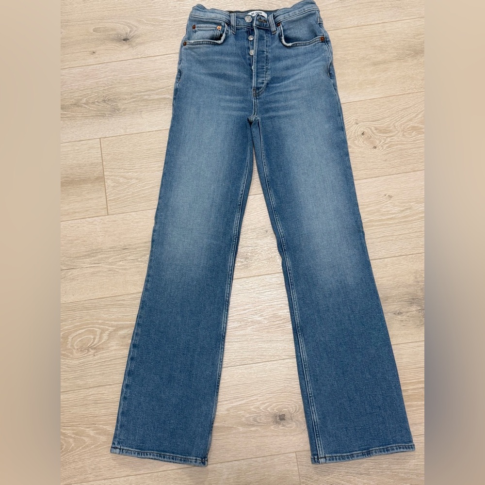 Re/Done Blue Bootcut Women's Jeans